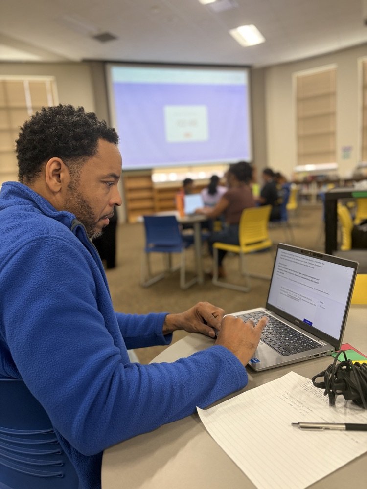 ChannelviewHS's tweet photo. Falcon pride in action! CHS teachers are learning from one another and growing together through professional development. Weβre committed to strengthening our practice to create engaging, impactful learning experiences for every student! #wearechannelview https://t.co/L596chMgcn