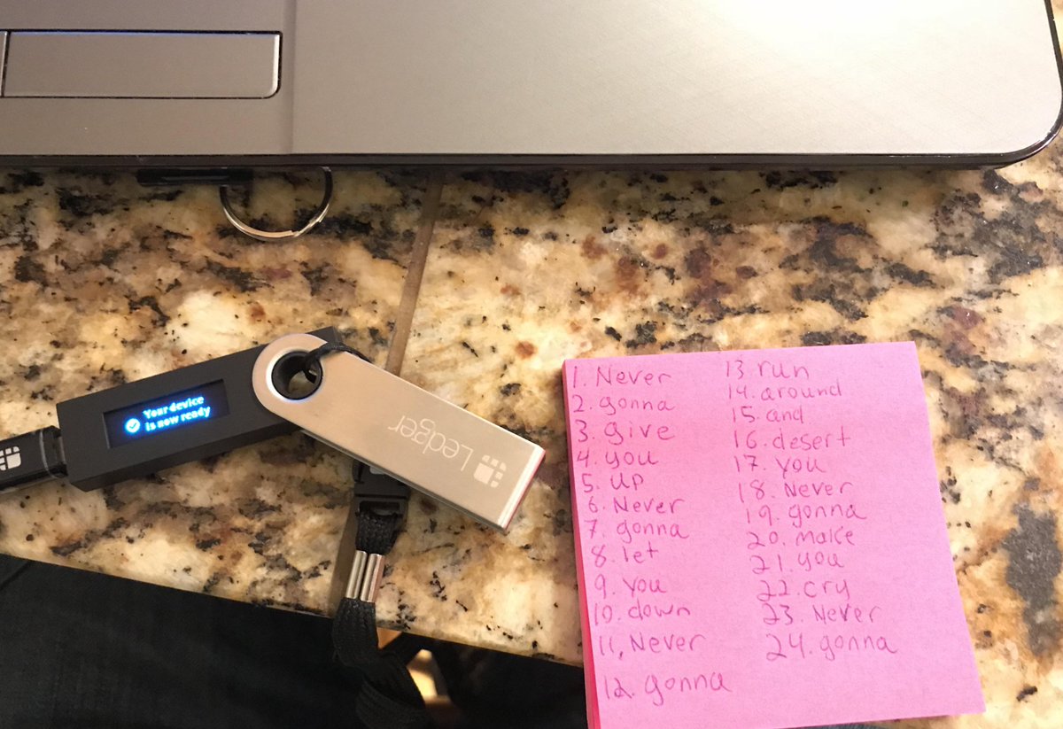 stacy_muur's tweet photo. Just got my first Ledger delivered!

So exciting to finally store my crypto securely. https://t.co/BK1o3lA38p