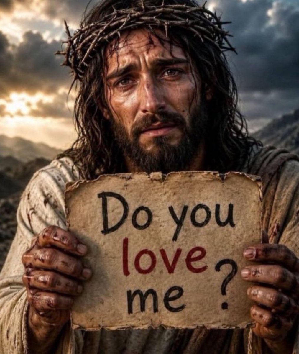 MelGiso1's tweet photo. JESUS IS ASKING ❤️✝️

Will you open your heart and answer His call today?🙏🕊️

He's waiting for you. https://t.co/EfkkKaEQgf