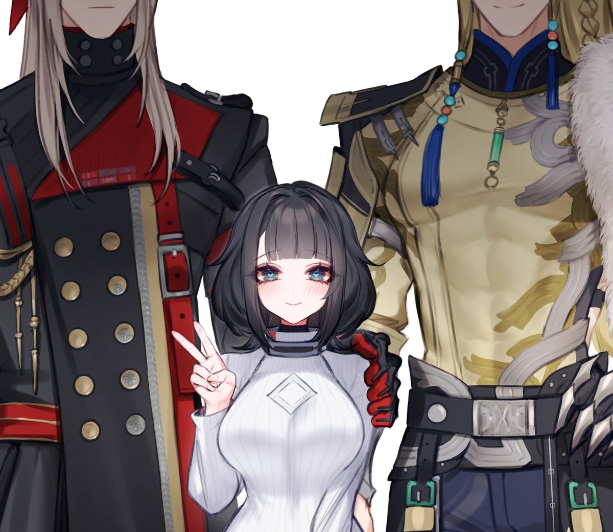 Nocturnal_voile's tweet photo. Camille-kun Ardashir-kun, Are you guys still watching?

Physical team with 3ppl ❤️
#Endfield https://t.co/FYXsOzQuYB