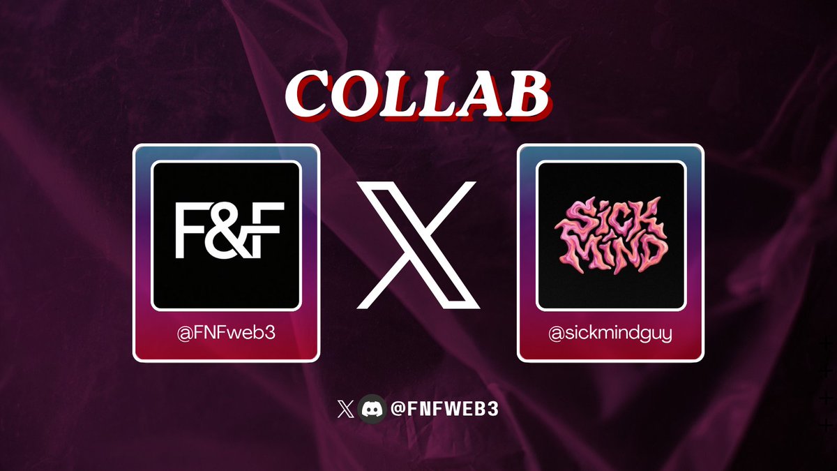 FNFweb3's tweet photo. FNF 🤝 @sickmindguy  

Sick Mind Guy is an original character brand featuring bold, psychedelic art and an expanding creative universe

Built for collectors who value distinctive artwork and community, the project aims to grow beyond digital collectibles, with wearable products planned for the future

Supply: 2,222 | Chain: Robinhood | Price: FREE

Giveaways now live in FNF Discord ↓
https://t.co/vXU1Wk4D7F