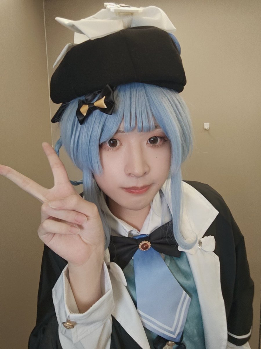 cloud0374's tweet photo. 超魔法少女级的侦探！😋
（第一次cos捏，开心🥰）
#男娘 #cos #橘雪莉 https://t.co/CeXZ15KClS