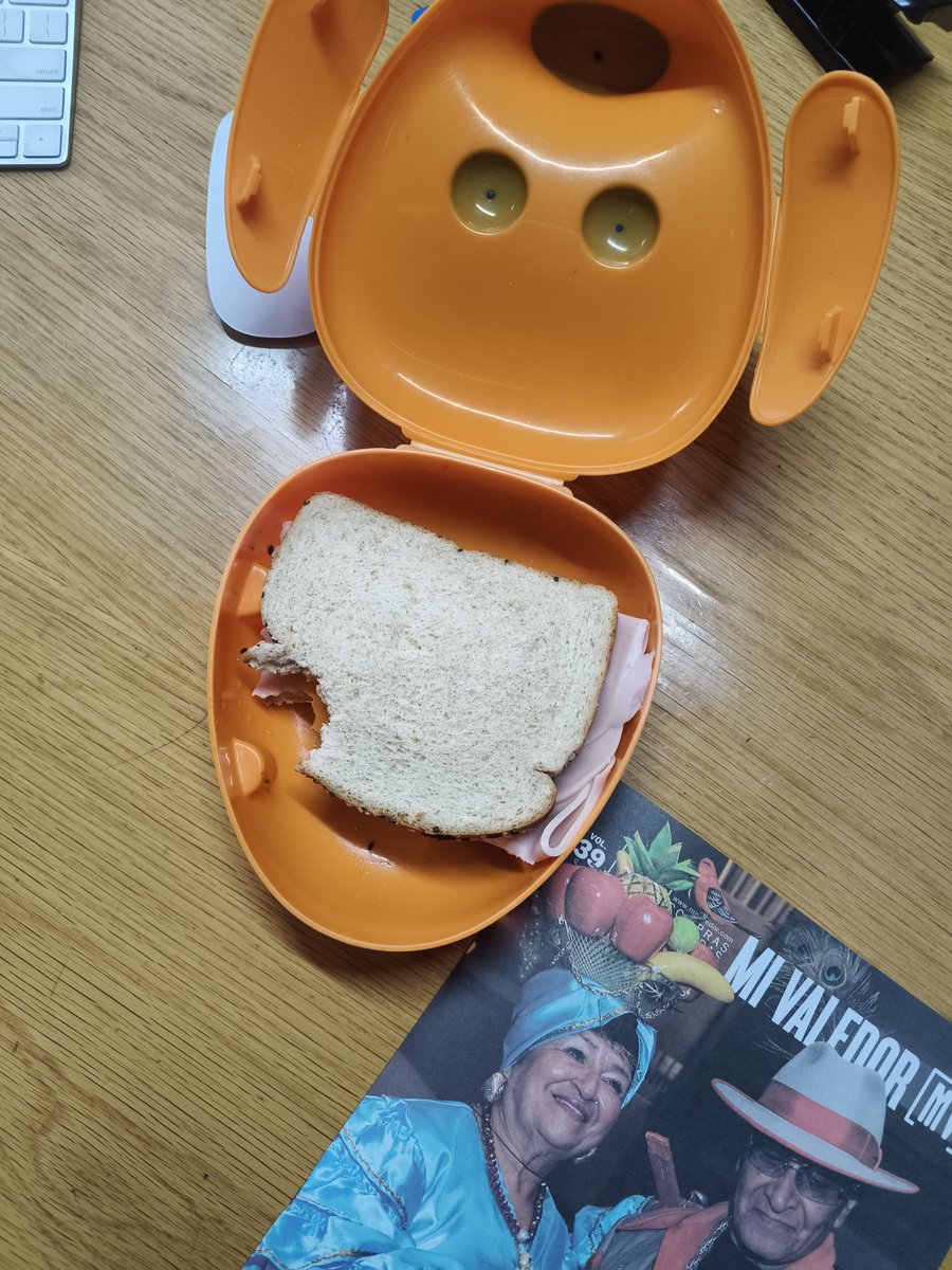 elarturoso's tweet photo. siempre es un buen día para traer mi sandwich en mi sandwichera de perrito https://t.co/8wIQ8t5qju