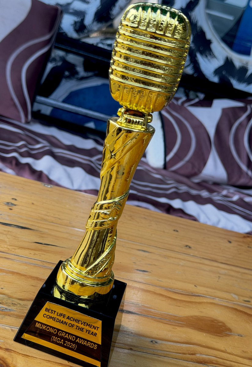chikoandmadrat's tweet photo. Grateful. Honored. Humbled. 🙏

Thank you for honoring us with the #BestLifeAchievementComedian of the Year Mukono Grand Awards. 

This journey of making people laugh has been our life's purpose, and to be recognized like this means  alot to us. #Blessings #TheComedyGatamelataz
#MGA26