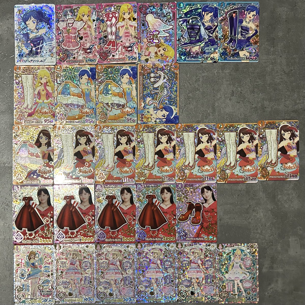 luvyrk3's tweet photo. アイカツアンコール　交換探してます

【譲】1枚目
【求】2枚目

パラレルには複数出し可能です○

名古屋市内手渡し優先・郵送可
お気軽にお声掛けください(*ᴗ͈ˬᴗ͈)⁾⁾⁾

#アイカツ譲 #アイカツ求 https://t.co/qm76i5To0p