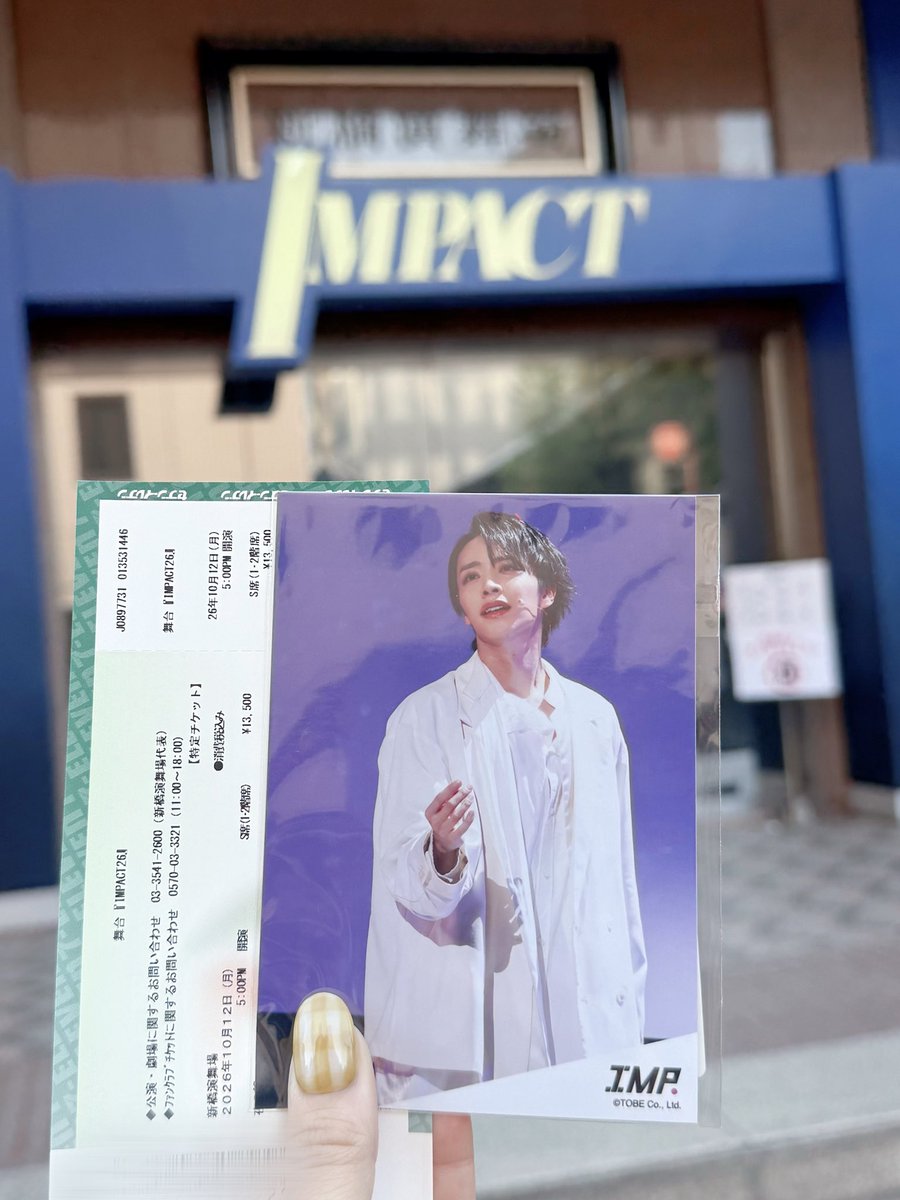 _mm0092's tweet photo. 𝙄𝙈𝙋𝘼𝘾𝙏 𝟐𝟔 🌸 𝟏𝟎/𝟏𝟎〜𝟏𝟐 https://t.co/oZQ2cEualM