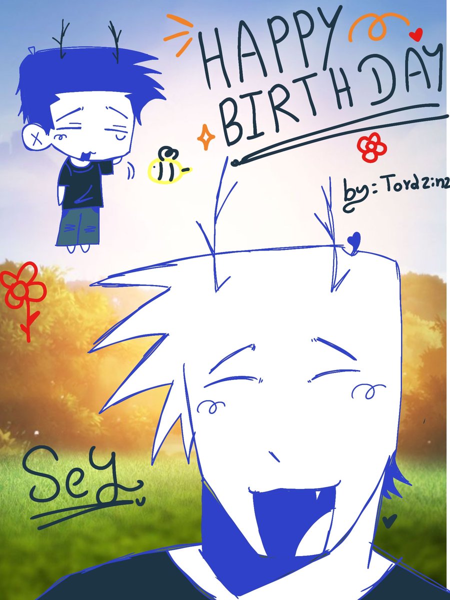 Tordzin24's tweet photo. Happy birthday to you twins 
#birthday #draw #art https://t.co/ixZgkfRaeU