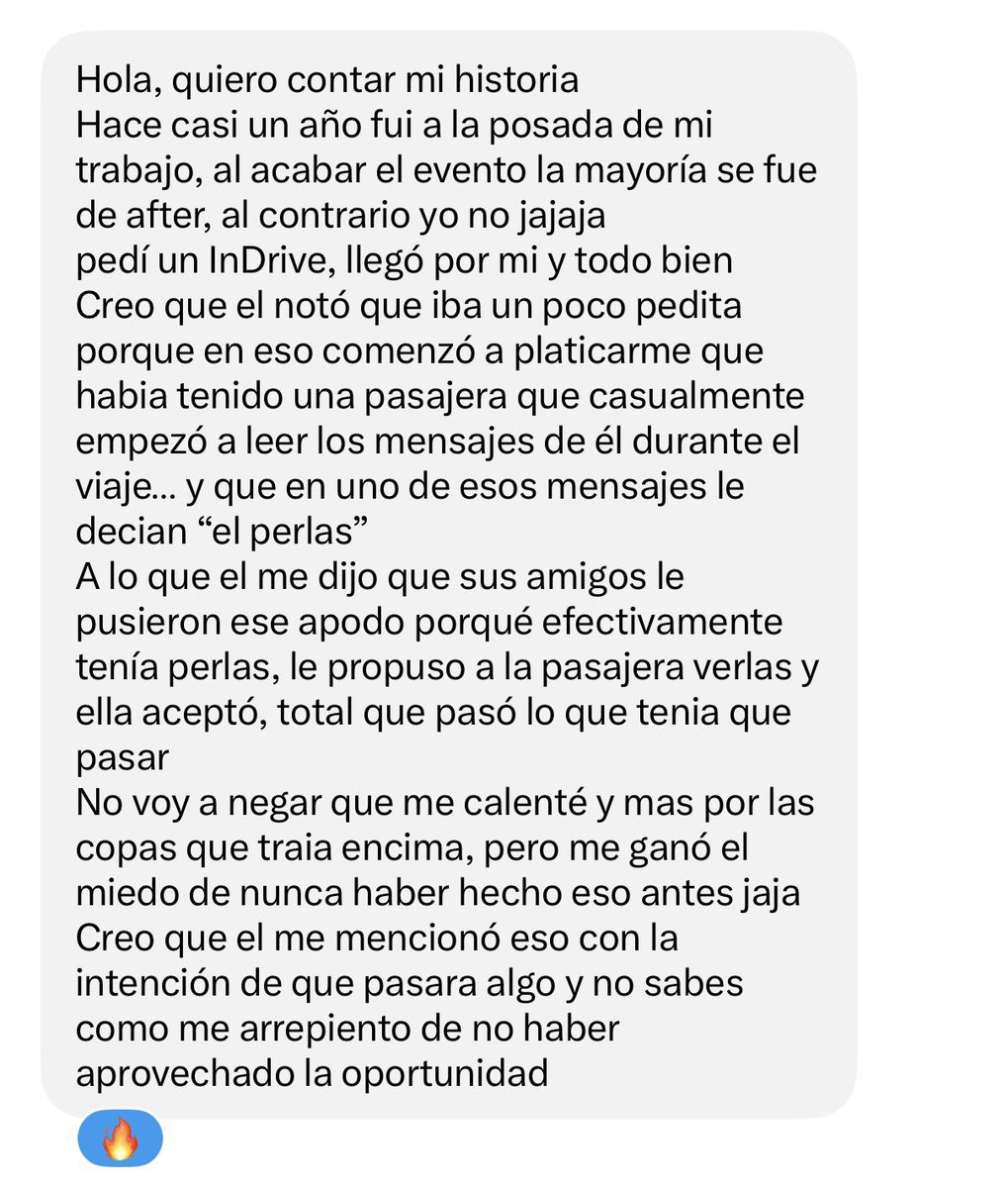 EnjoyMxl26's tweet photo. Nuestra amiga nos cuenta su historia con el Perlas 

Manden sus historias https://t.co/su5yyvSZNQ
