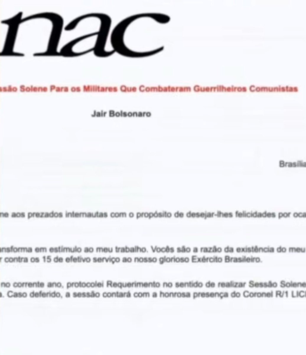 morangodotuiter's tweet photo. em 2004, uma carta assinada por Jair Bolsonaro foi encontrada em sites neonazistas com a seguinte frase: “Vocês são a razão da existência do meu mandato”. a descoberta foi divulgada pelo intercept em 2021. e ainda tem gente que finge não ver https://t.co/1MsBL5t5Sb