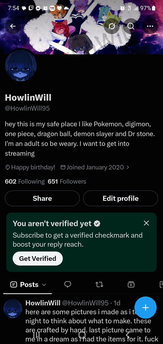 HowlinWill95's tweet photo. No balloons but it's my birthday https://t.co/BKYJhdNLFa
