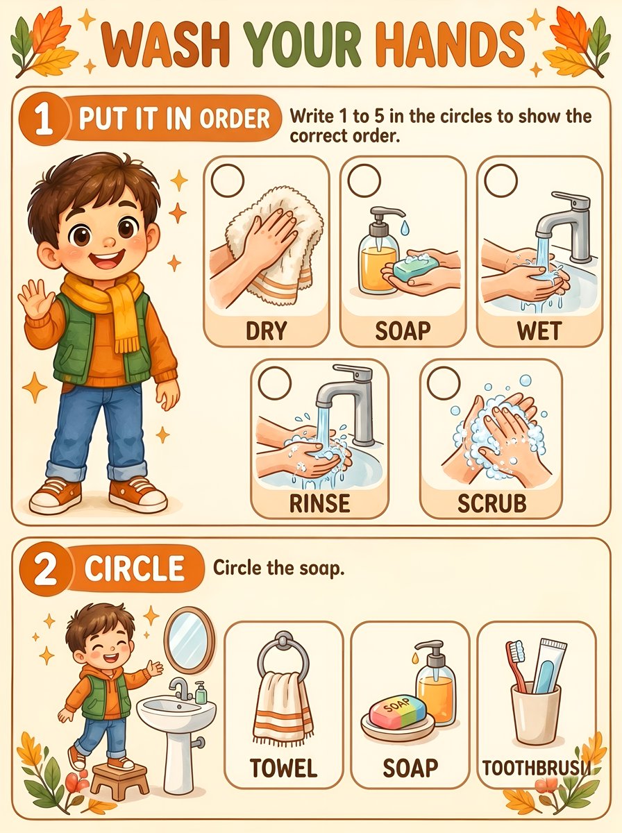 Secretelogique's tweet photo. 🍁 Help kids ages 4–8 explore the human body, five senses, healthy eating, hygiene, exercise, sleep, and feelings through fun activities!

Discover the book 👇
https://t.co/d8xutopduY
#EarlyLearning #KidsActivities https://t.co/fN7wDzkC6e