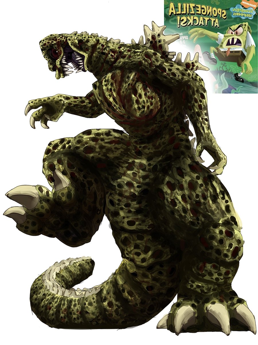 T07Wq5RDA793593's tweet photo. #fangoji 
Spongezilla https://t.co/TlH8b9bBu1