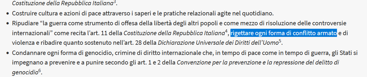 Giordani_Marco's tweet photo. @a____capo @ivanscalfarotto sarà stata la fretta di diramare la Carta ma, dopo il ripudio "costituzionale" della guerra, c'è anche il "rigettare ogni forma di conflitto armato" (alla faccia non solo dell'Ucraina ma pure della medaglia d'oro alla Resistenza di cui parla il povero sindaco) https://t.co/wy8JD0VkwN