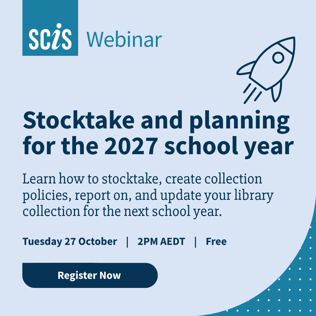 scisdata's tweet photo. Term 4 is the perfect time to reflect, reset and start planning for the year ahead.
Join us for our upcoming webinar as we explore practical ideas, strategies and insights to support tour work in school libraries and classrooms. Register now: https://t.co/72LEOEZmTv https://t.co/YBEF6BS9Ej