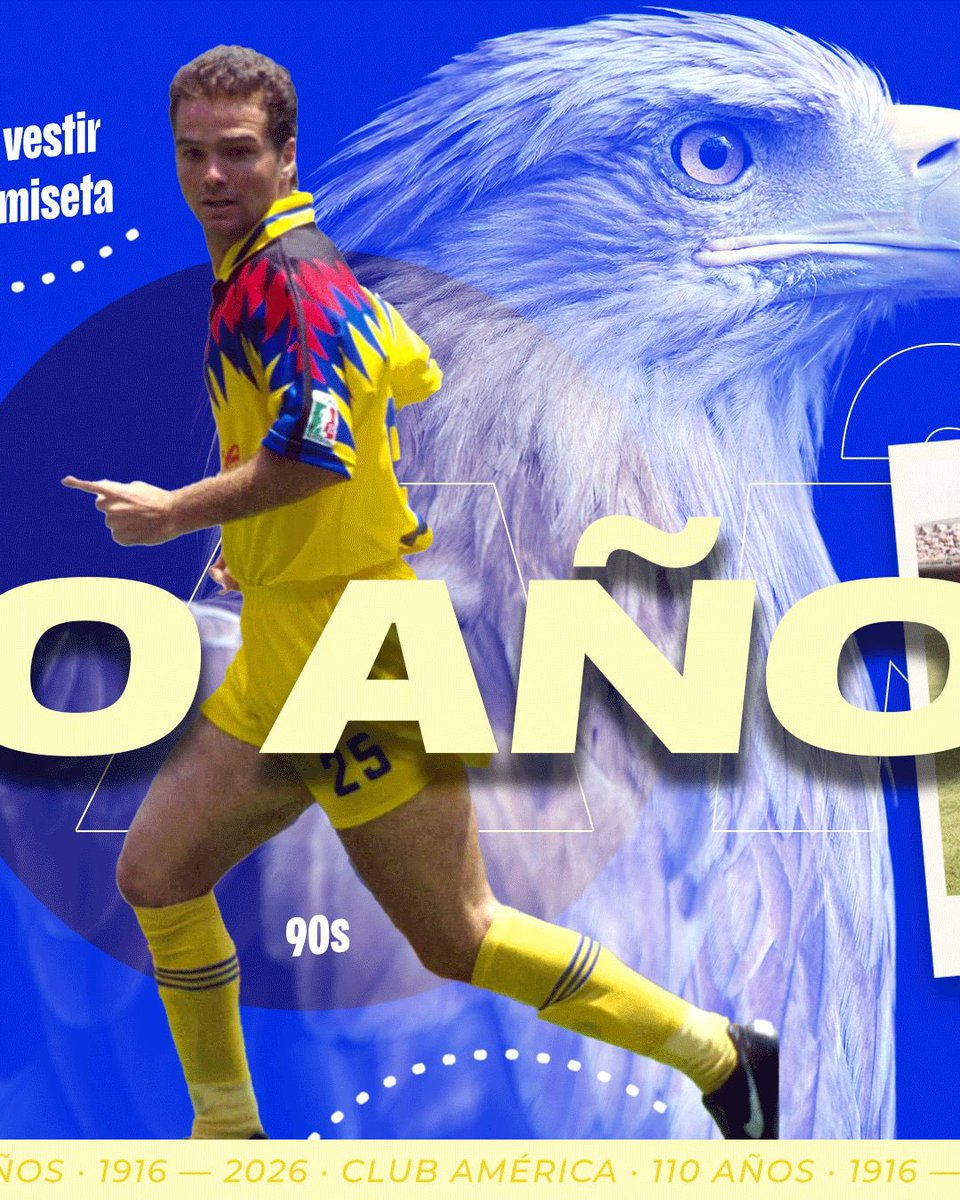 GarciaPosti's tweet photo. Hay instituciones que cumplen años y otras, como el América, que cumplen 110 años de levantar pasiones.

Tuve la fortuna de vestir la camiseta y ser parte de una etapa que recuerdo con mucho cariño. https://t.co/L86LerldE6