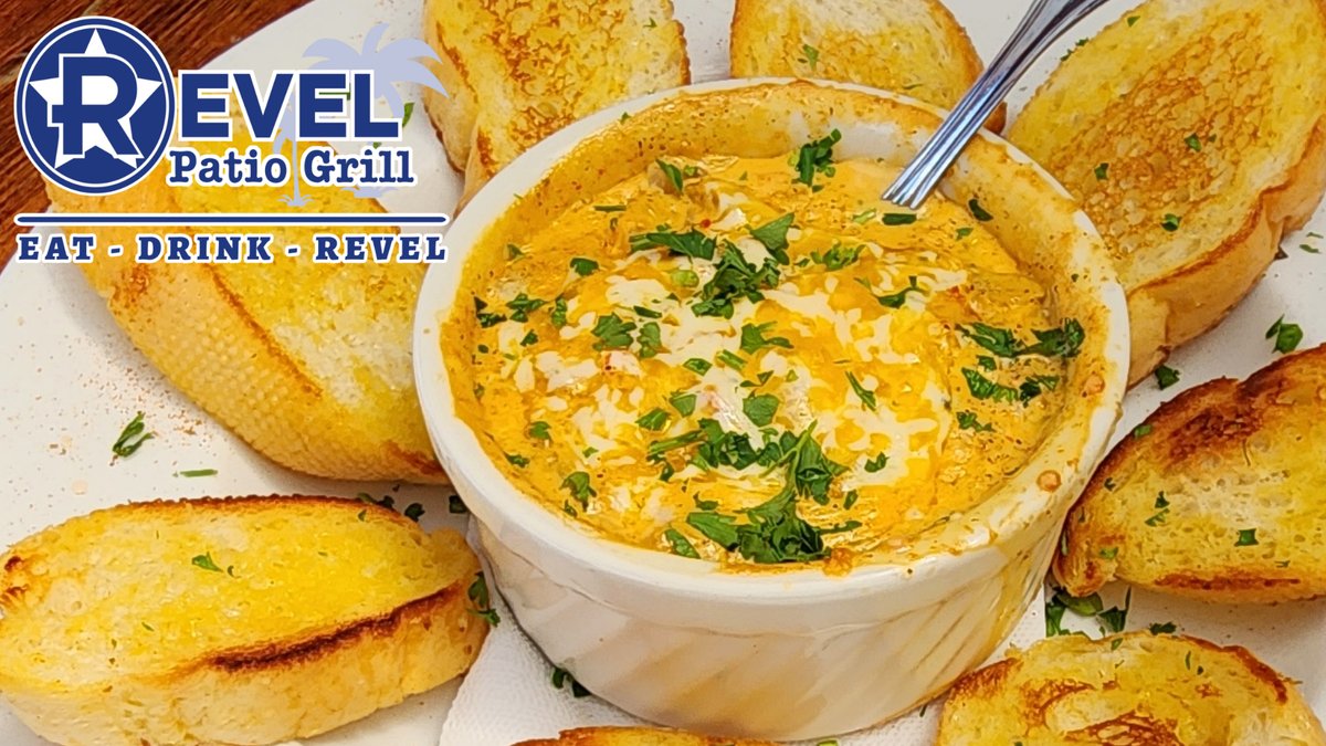 RevelPatioGrill's tweet photo. Y'all ever tried the Cajun Crawfish Dip at The Revel Patio Grill? ๐ฅ๐ฆ
It's like a spicy bayou dance party in your mouth! ๐๐ถ๏ธ
Get ready for a flavor explosion that'll have you saying "Laissez les bons temps rouler!" ๐ท๐ถ
#CajunCuisine #CrawfishDip #SpicyGoodness ๐คค๐ฅ๐ถ๏ธ https://t.co/G9blYhCkI9