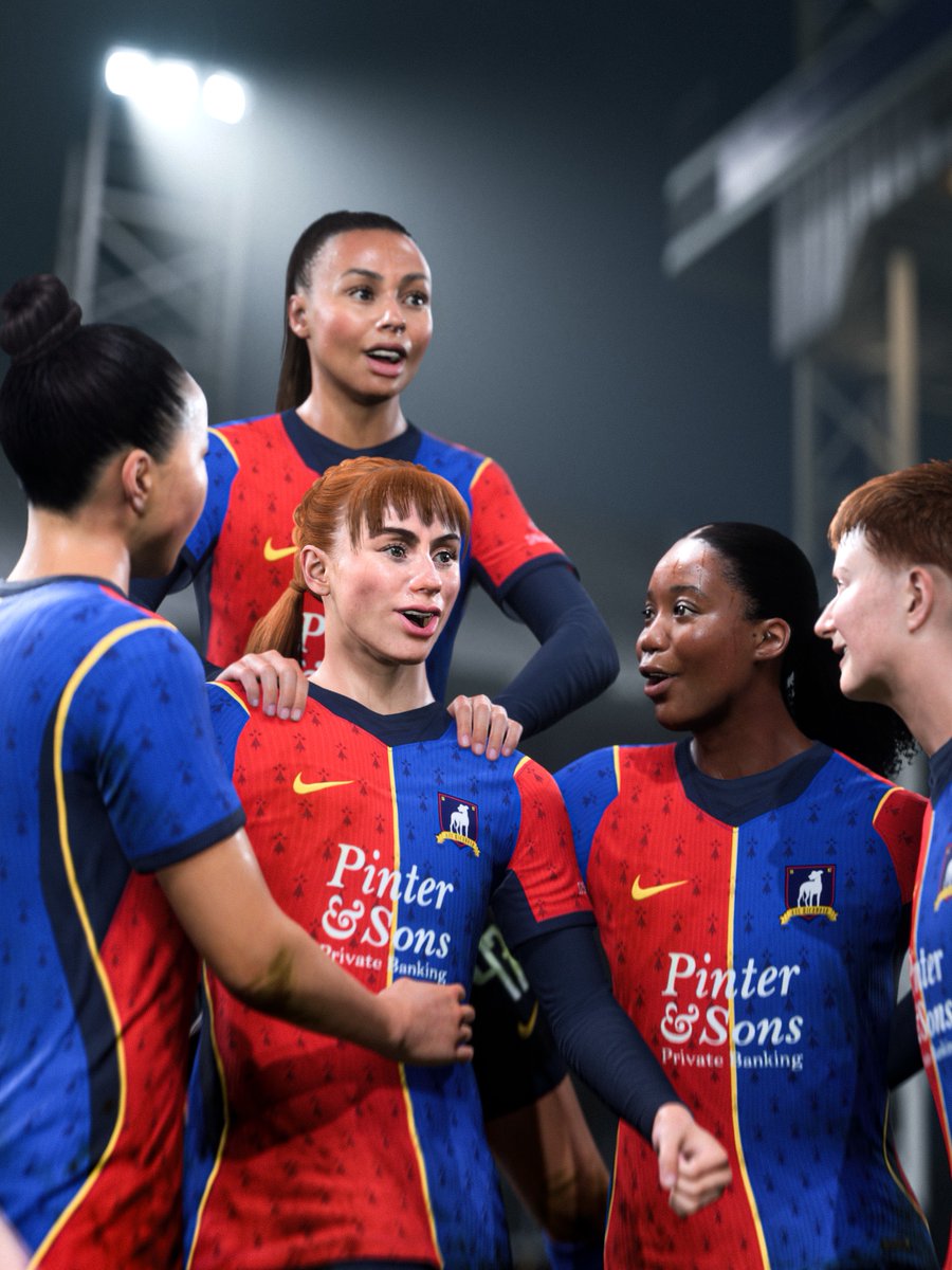 EASPORTSFC's tweet photo. Believe it. 

@TedLasso, Coach Beard and the Lady Greyhounds of AFC Richmond are bringing the belief, and the moves, to The World’s Game. 

Play your part in #FC27 today. https://t.co/je6SQKTstw