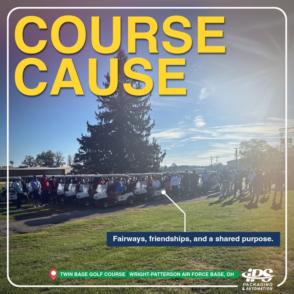 IPSpackaging's tweet photo. Recently, IPS was proud to help sponsor the Growing Families Together Charity Golf Tournament benefiting Agape for Youth at Twin Base Golf Course at Wright-Patterson Air Force Base.

#TeamIPS #CommunitySupport #AgapeForYouth #GrowingFamiliesTogether #PackagingIsAwesome https://t.co/gD28aYYPlf