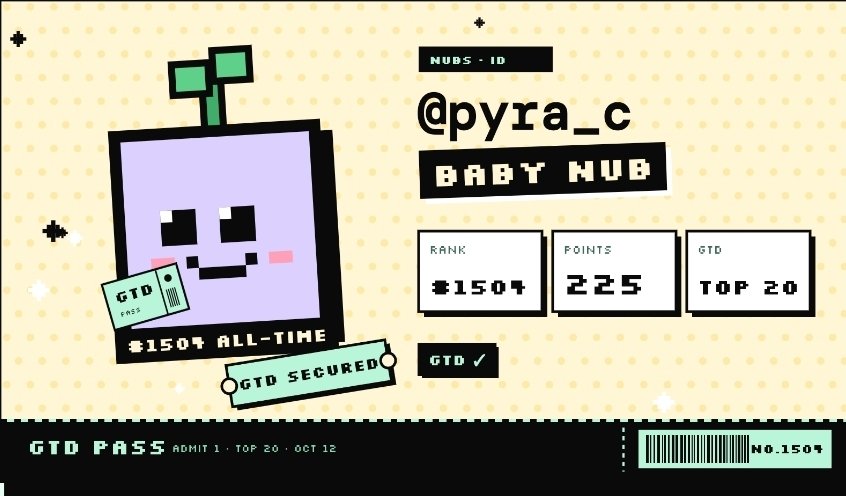 Pyra_C's tweet photo. /mint @nubs_on_x 0xF0d07Fb67203d73cd2A9f27Ce5604f51B054fd1f https://t.co/xKgssYd8Uc