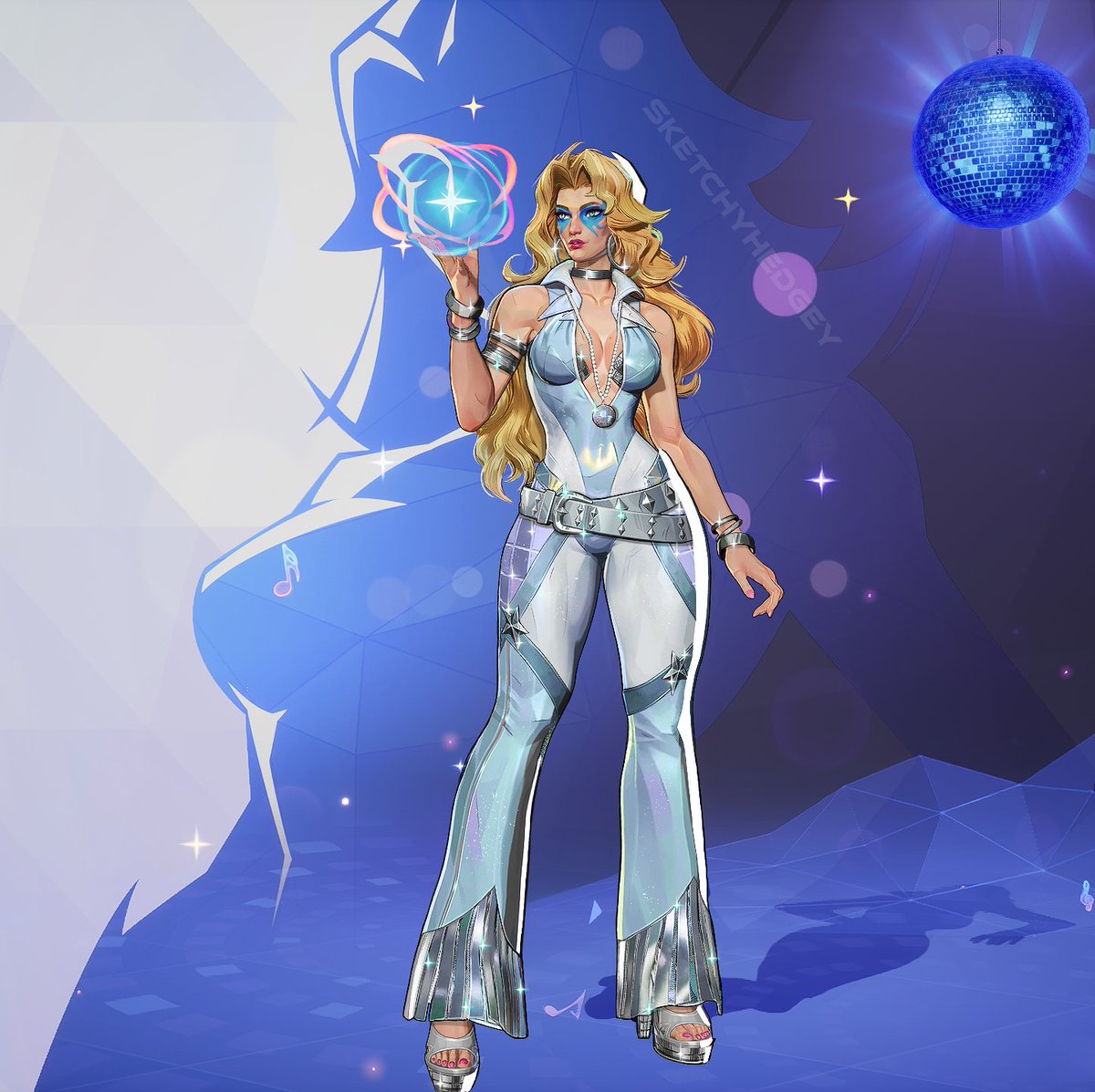 Sketchy_Hedgey's tweet photo. Dazzler 💙✨️
#MarvelRivalsㅤ #Dazzler https://t.co/1A15m3HbAO