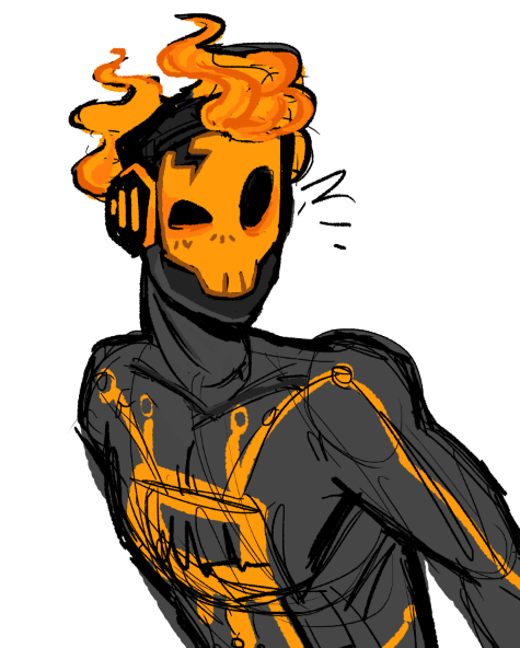 narnitric's tweet photo. zero one wip - why this cheeky creature look different every time i draw it . . . #tombsonatwt #thelivingtombstone ALSO FIRE IS SO HARD TO DRAW https://t.co/jrTKHaLWpc