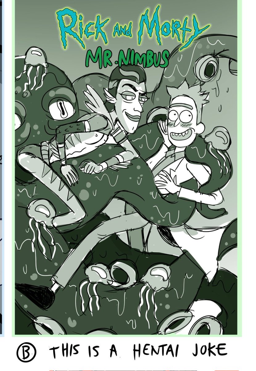 anglesandsuch's tweet photo. you can’t make this shit up rick sanchez hentai tentacle porn is litteraly canon https://t.co/ryHaMjZPrV
