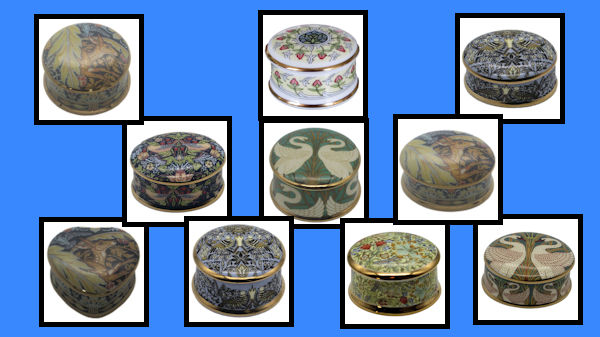 StokeArtPottery's tweet photo. Shop Early for Christmas
Affordable Secret Santa and and Gifts for under the Christmas Tree on Christmas Day.
Bone China Trinket Boxes Designs by William Morris & Walter Crane Boxed
Click Here to Browse & Buy https://t.co/TNm8rL1CKx

#secretsanta #giftsforher #giftsformum #giftsforgran
#ChristmasGiftIdeas #ChristmasGift