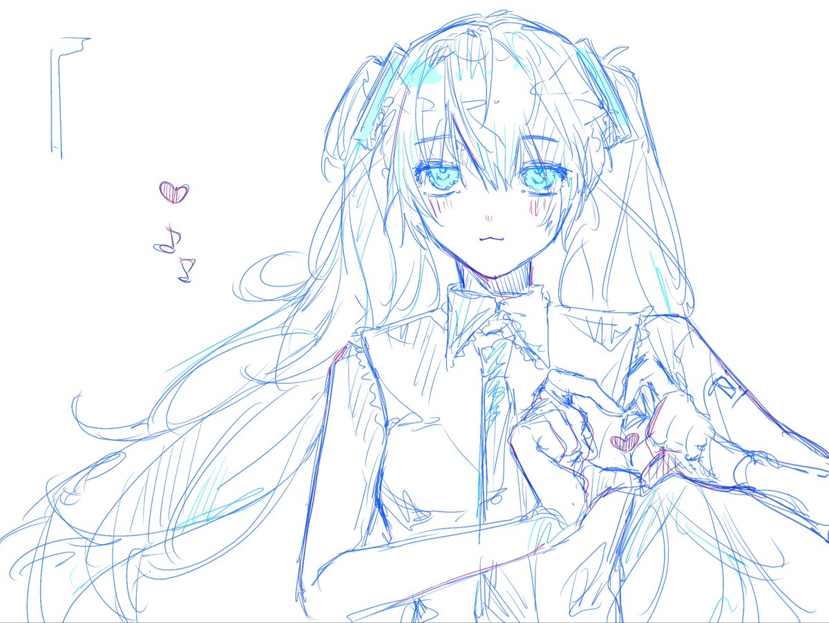 amane9111's tweet photo. wip #初音ミク https://t.co/Nn6xRTrDfN