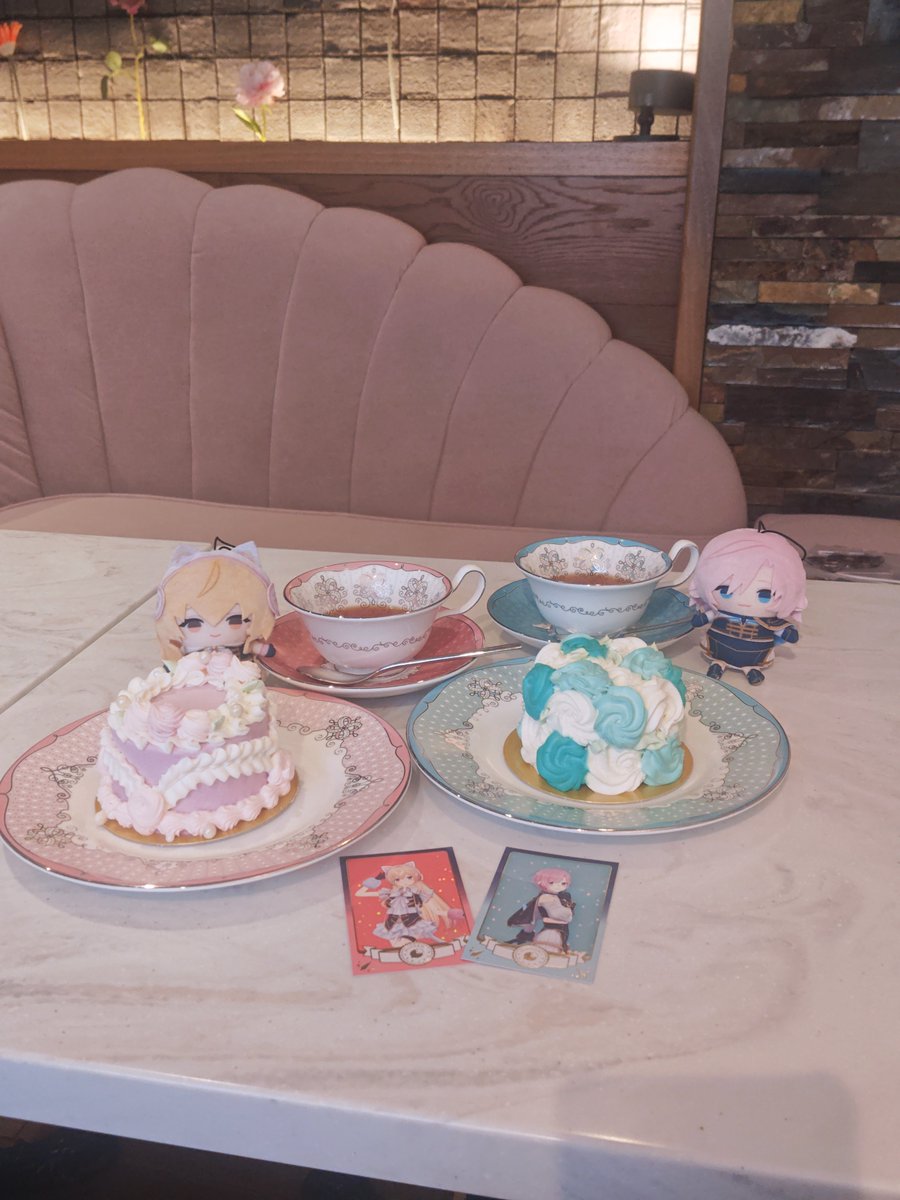 mu_u_im's tweet photo. お友達と共通衣装併せと東京公演✦.*

 #いえながむぎ茶会 https://t.co/HB16BwM8yz