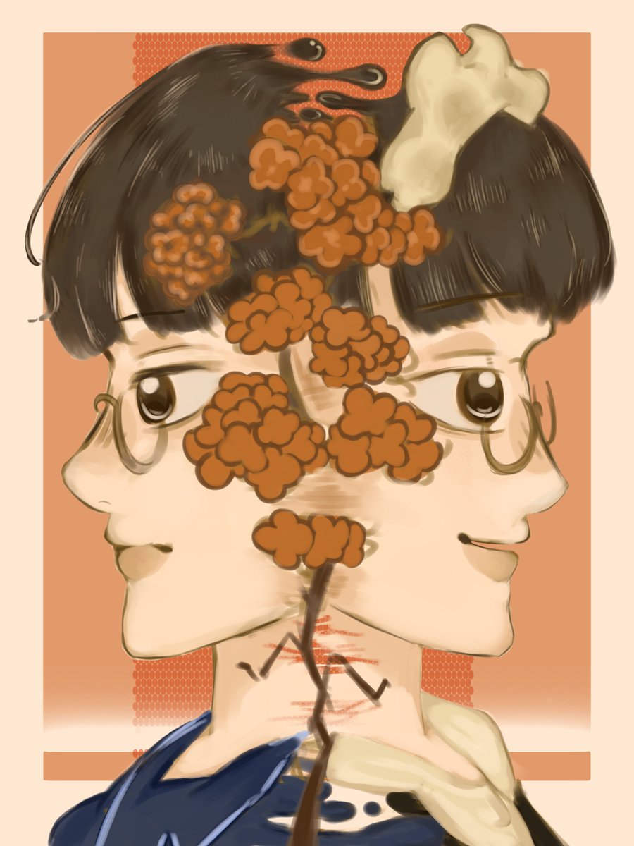 cccccc_tkf's tweet photo. 金木犀
#natori_art https://t.co/FgKsAMyQeK