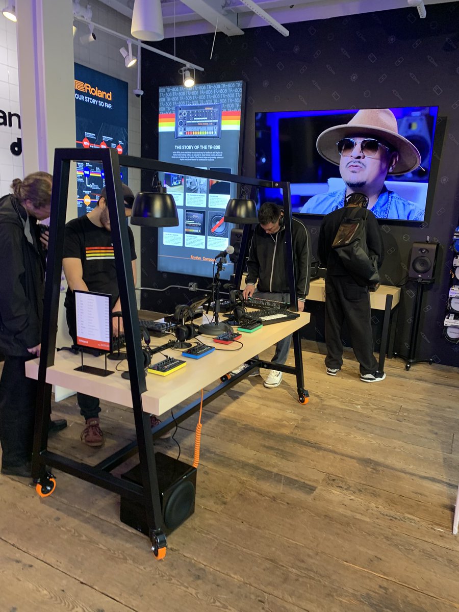 darealdibiase's tweet photo. The @RolandGlobal NYC store grand opening was a movie https://t.co/qNjId0JSE8