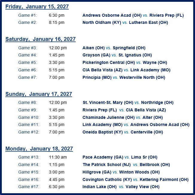 FlyinToTheHoop's tweet photo. ￼🏀FTTH 2027 SCHEDULE🏀￼
Year #24
9 ⭐️⭐️⭐️⭐️⭐️'s
29+ ⭐️⭐️⭐️⭐️'s
￼📍Jan. 15-18, 2027
￼🎟️https://t.co/oUdRyq8ZDF https://t.co/nm6gpXGh1D