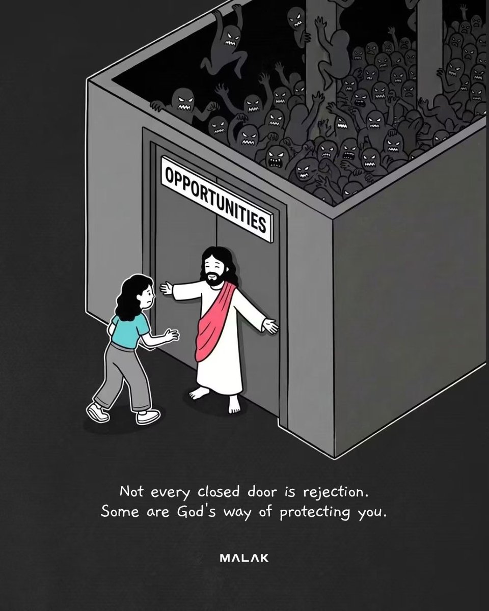 GaryAdams713's tweet photo. Rejection is sometimes for protection. https://t.co/8kjicvLDO1