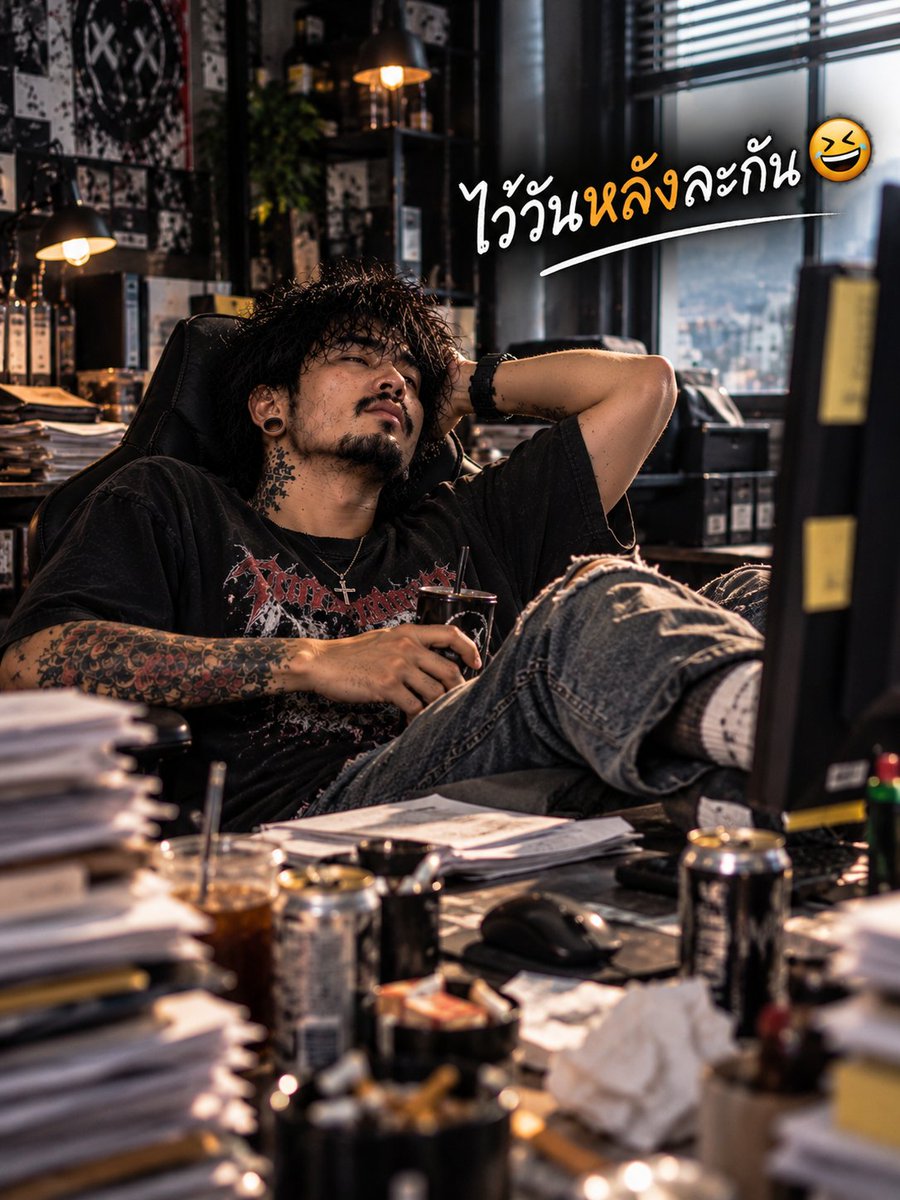 Touch_twiter's tweet photo. วันที่เหมาะกับการทำงานที่สุด…

คือวันหลัง 😆 55555 https://t.co/HbIGG7FMK9