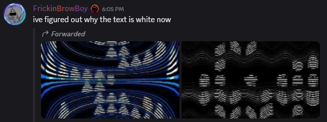 FrickinBrowBoy's tweet photo. //IVE CRACKED THE CODE
THE TEXT IS GOING THROUGH THE SUB-TUNNELS https://t.co/RCKKVxU5Bg