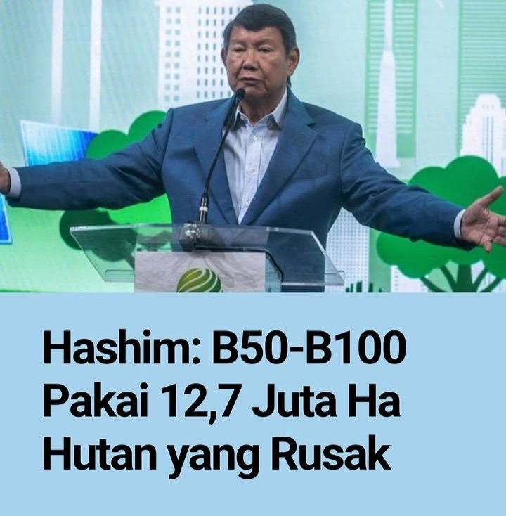 indepenSumatera's tweet photo. HUTAN YANG TERBAKAR AKAN DITANAM SAWIT🥺

Pemerintah berencana memanfaatkan sekitar 12,7 juta hektare hutan terdegradasi di Indonesia sebagai sumber bahan baku utama untuk pengembangan biofuel B50 hingga B100. Langkah ini ditegaskan oleh Utusan Khusus Presiden Bidang Iklim dan Energi, Hashim Djojohadikusumo, dalam ajang Investor Daily Summit 2026 di Jakarta. 

Hashim menjelaskan bahwa pemanfaatan kawasan berfokus pada hutan rusak yang telah kehilangan tutupan kayunya akibat penebangan liar dan hutan yang terbakar. Bukan kawasan hutan primer. Optimalisasi lahan kritis yang kini didominasi semak belukar ini diproyeksikan menjadi strategi kunci dalam mendorong pencapaian target swasembada energi nasional. Selain optimalisasi lahan kritis, pemerintah juga menaruh perhatian serius pada pemulihan sekitar 23 juta hektare kawasan taman nasional yang mengalami kerusakan akibat aktivitas ilegal. 

Langkah tegas pengambilalihan lahan serta penggalangan pendanaan global terus dimaksimalkan untuk merehabilitasi kawasan konservasi tersebut. Namun, wacana ini menuai kritik dari sejumah organisasi masyarakat sipil lingkungan hidup. 

Para pengamat dan aktivis menilai bahwa lahan terdegradasi seharusnya difokuskan pada pemulihan fungsi ekologis dan perlindungan masyarakat adat setempat, serta mengkhawatirkan eksploitasi besar-besaran untuk monokultur biofuel justru berisiko memicu deforestasi baru akibat lemahnya pengawasan di lapangan.