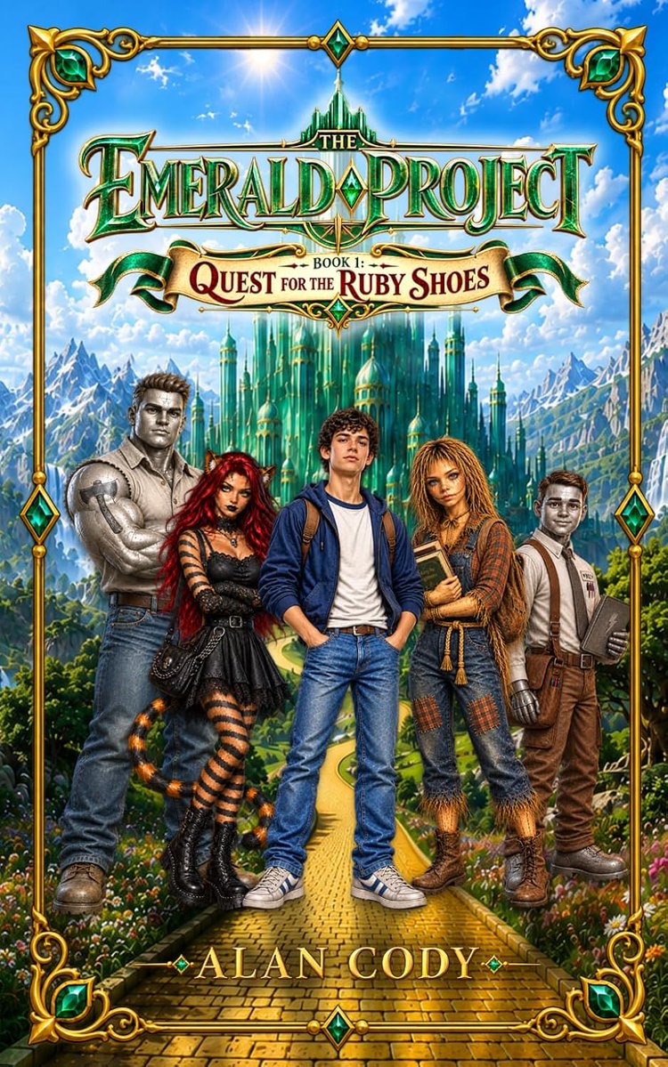 yabookscentral's tweet photo. Join YABC for an #authorchat with Alan Cody about #recentrelease #Yalit THE EMERALD PROJECT, Book 1: THE QUEST FOR THE RUBY SHOES, plus #entertowin a #freecopy in our #giveaway!
https://t.co/hJl7THkX7e
#WizrdofOz #fantasy #adventure #firstinseries https://t.co/y5ejmBkMgq
