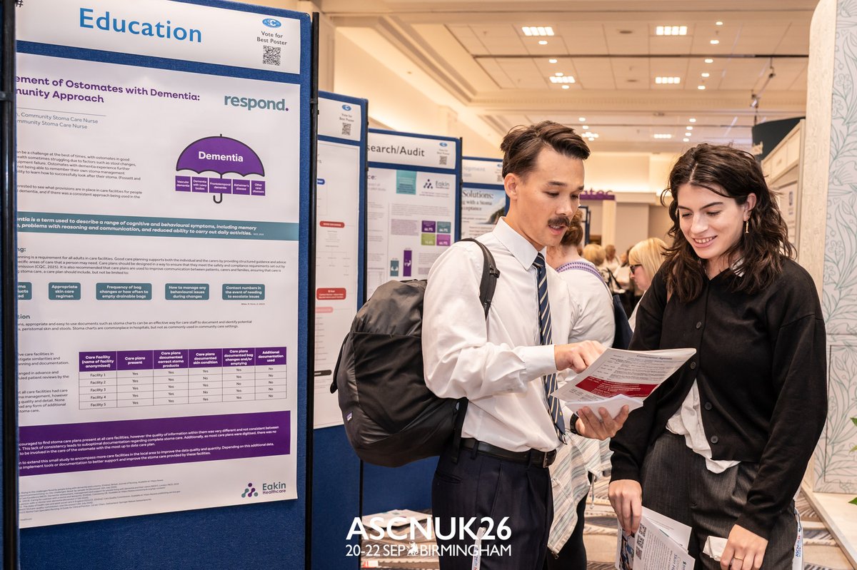 ASCNUK's tweet photo. Looking back at the memories we made at #ASCNUK26……

We are delighted to share the official photos from ASCNUK26, where nurses and industry professionals united to advance stoma care.

View here: https://t.co/akS3QJeeXt

#Stoma #StomaCare #StomaCareNurses https://t.co/fIiNvYi8hE