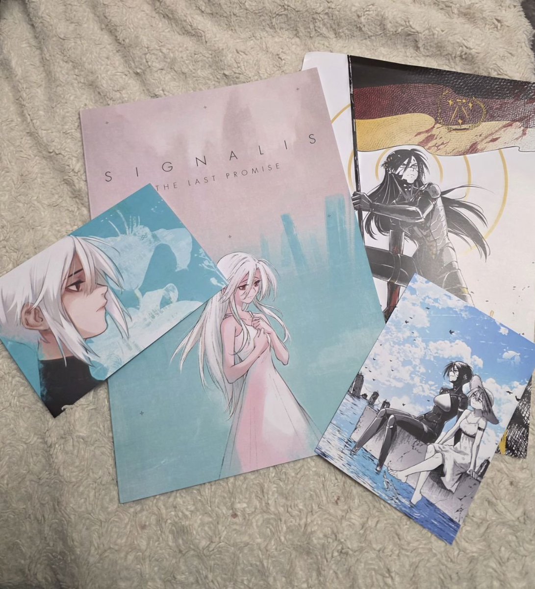 Akani4ka's tweet photo. The second part of the comic has finally arrived! It's wonderful! 🥹🥹

#SIGNALIS https://t.co/bAqkFBZzNW