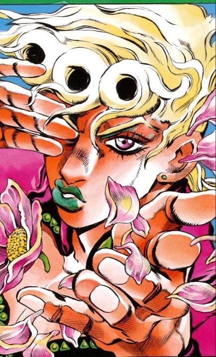 MohJoestar's tweet photo. i feel like araki always drew giorno so well its amazing i love it https://t.co/puEKPbsDQi