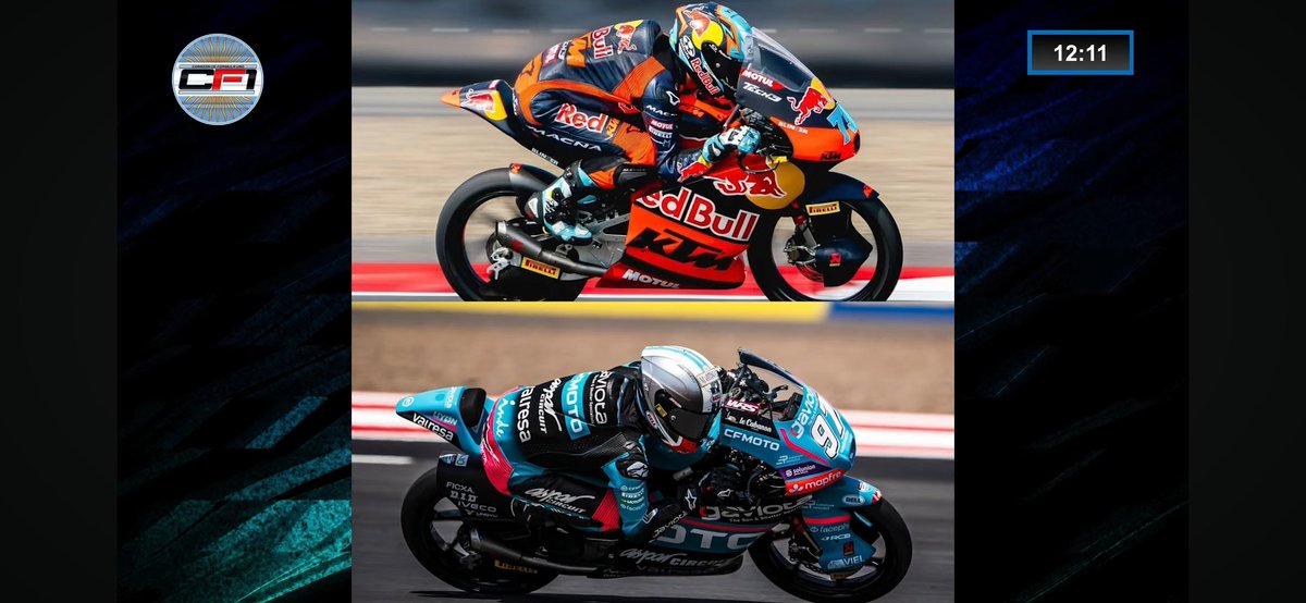 Corazondef1's tweet photo. 🏍️ VALENTÍN PERRONE Y MARCO MORELLI EN MOTO3 🇦🇷
Repasamos el paso de Valentín Perrone 🇦🇷 y Marco Morelli 🇦🇷 por el circuito de Mandalika en Indonesia, analizando todo lo que dejó un fin de semana exigente en la categoría Moto3.
Miralo acá 👉 https://t.co/s5TKcVJU0e
#PilotosArgentinos #ValentinPerrone #MarcoMorelli #Moto3 #IndonesianGP #Mandalika #CF1
