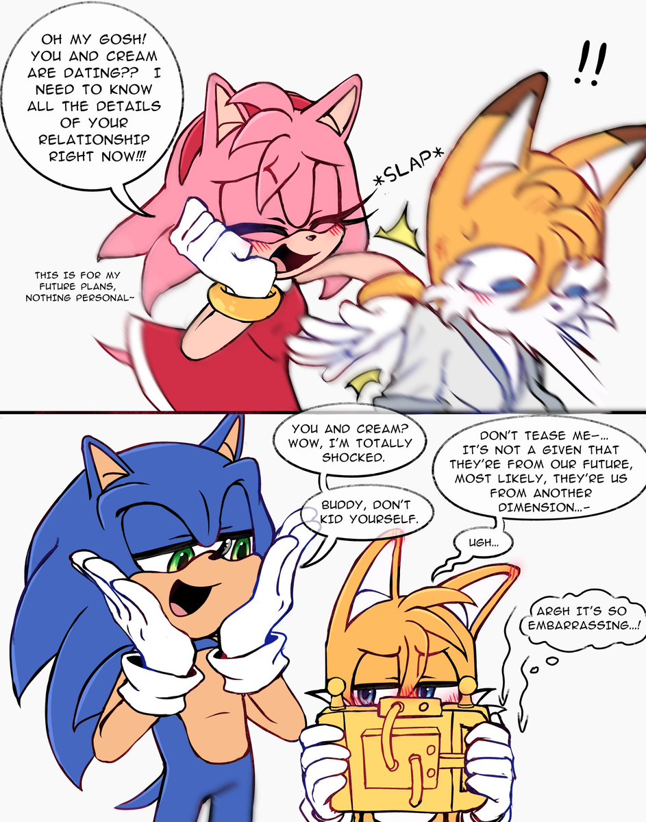 _Ra_Fox_'s tweet photo. That makes me laugh ahajhj

#Taiream #TailsxCream https://t.co/5dSxhK8NN1
