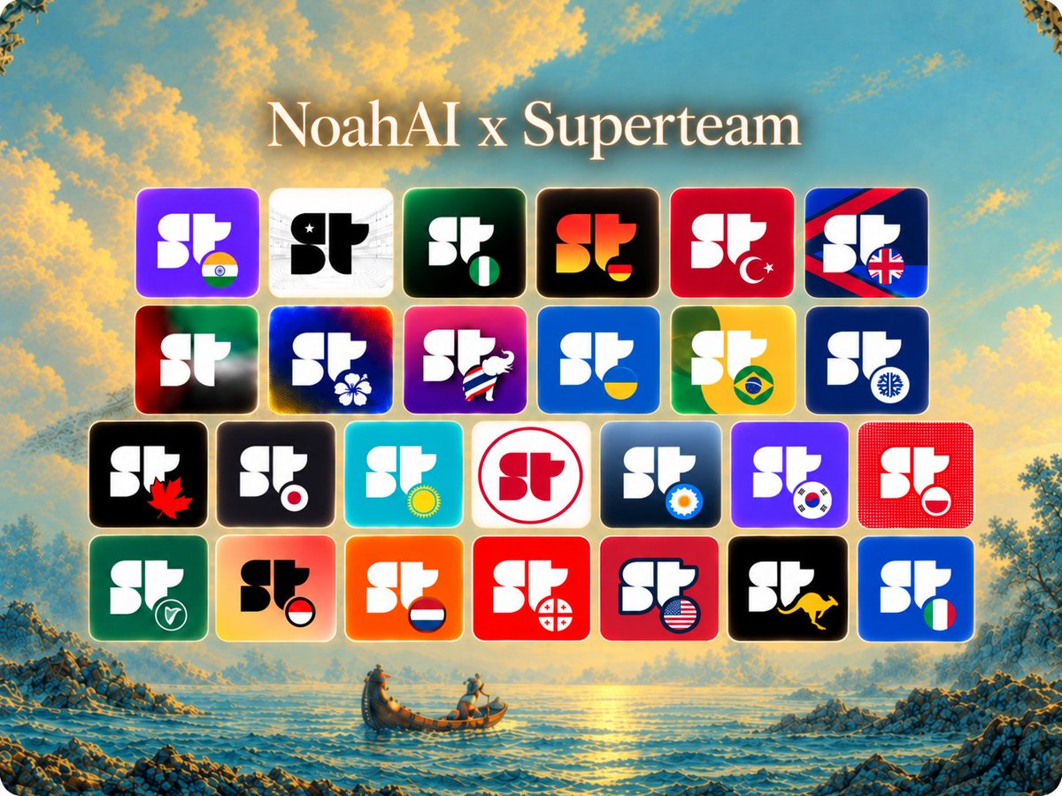 TryNoahAI's tweet photo. All @superteam leads are eligible for Noah IDs

Solana is our home, and always will be

Hence why we want to reward people who help @solana grow daily https://t.co/tnJSlw0TCW