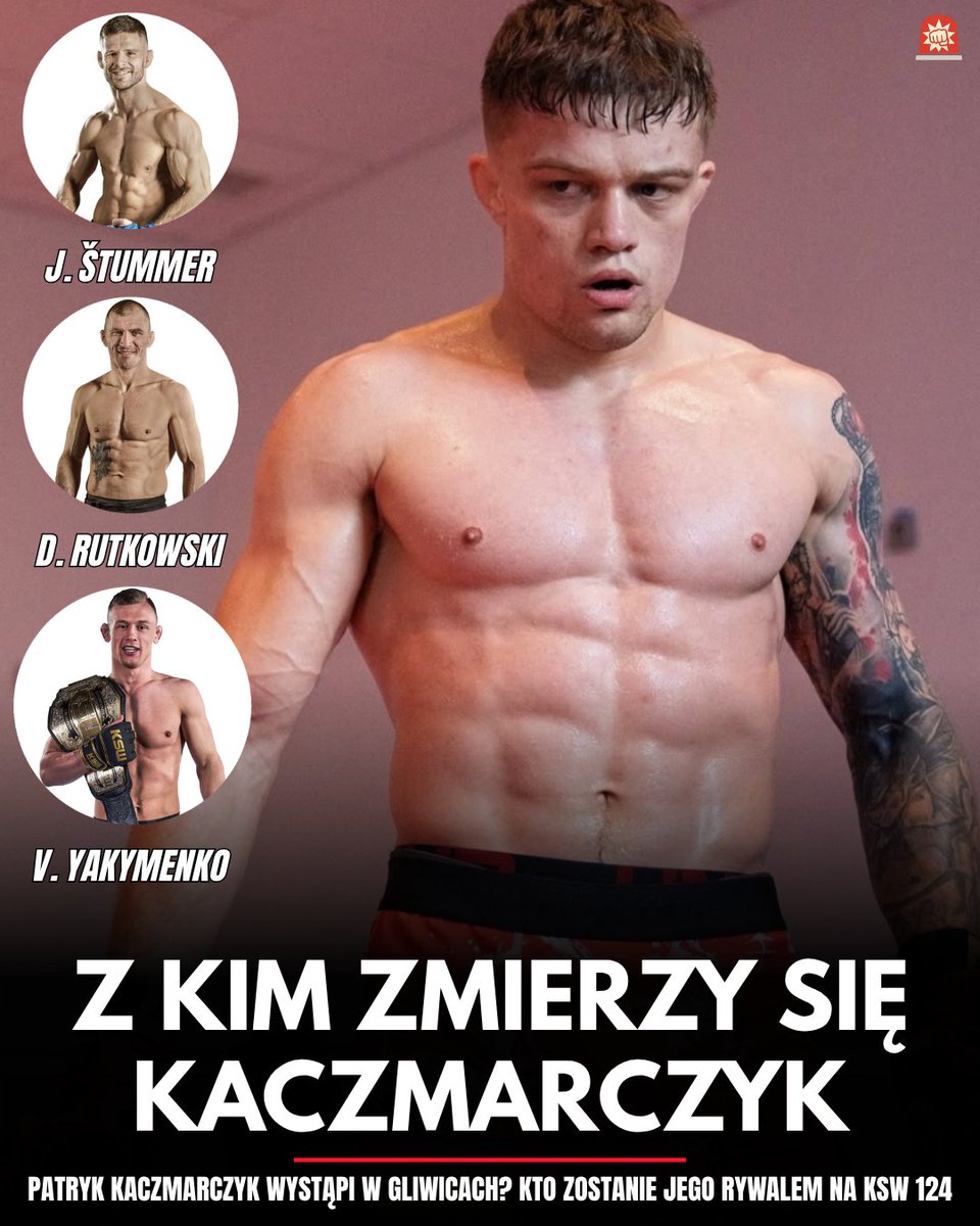 FightAlert_'s tweet photo. Kto dla Księcia Radomia❓ 
Štummer? Rutkowski? Yakymenko? A może ktoś inny??? Dajcie znać! 

@KSW_MMA @kaczmarczykmma #KSW124 https://t.co/rOHoulAPHr