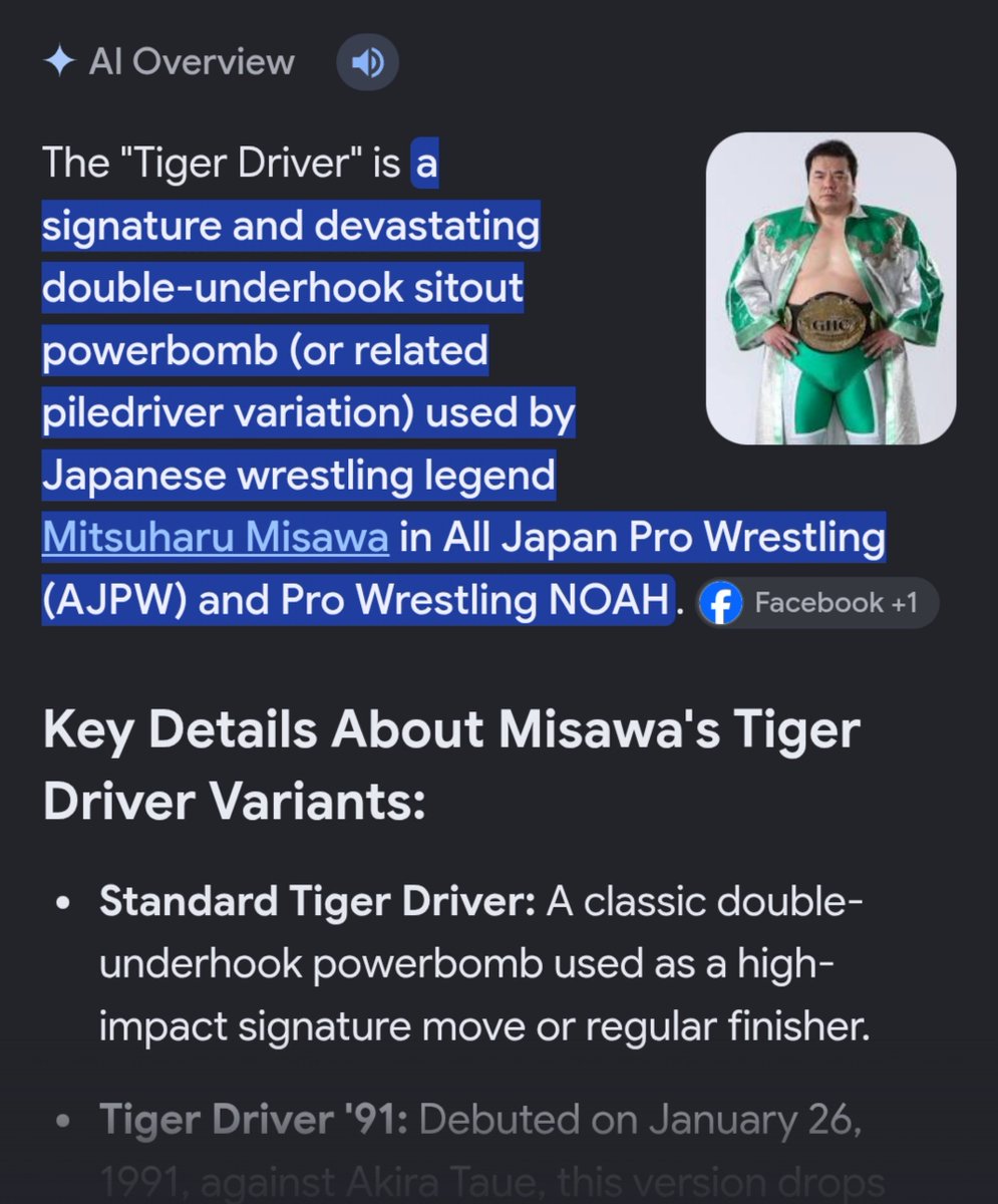 daily_dandadan's tweet photo. Vamola Misawa tiger attack is inspired by the famous japanese wrestler Mitsuharu Misawa !!

#Dandadan #ダンダダン https://t.co/vYYt41Yg6h