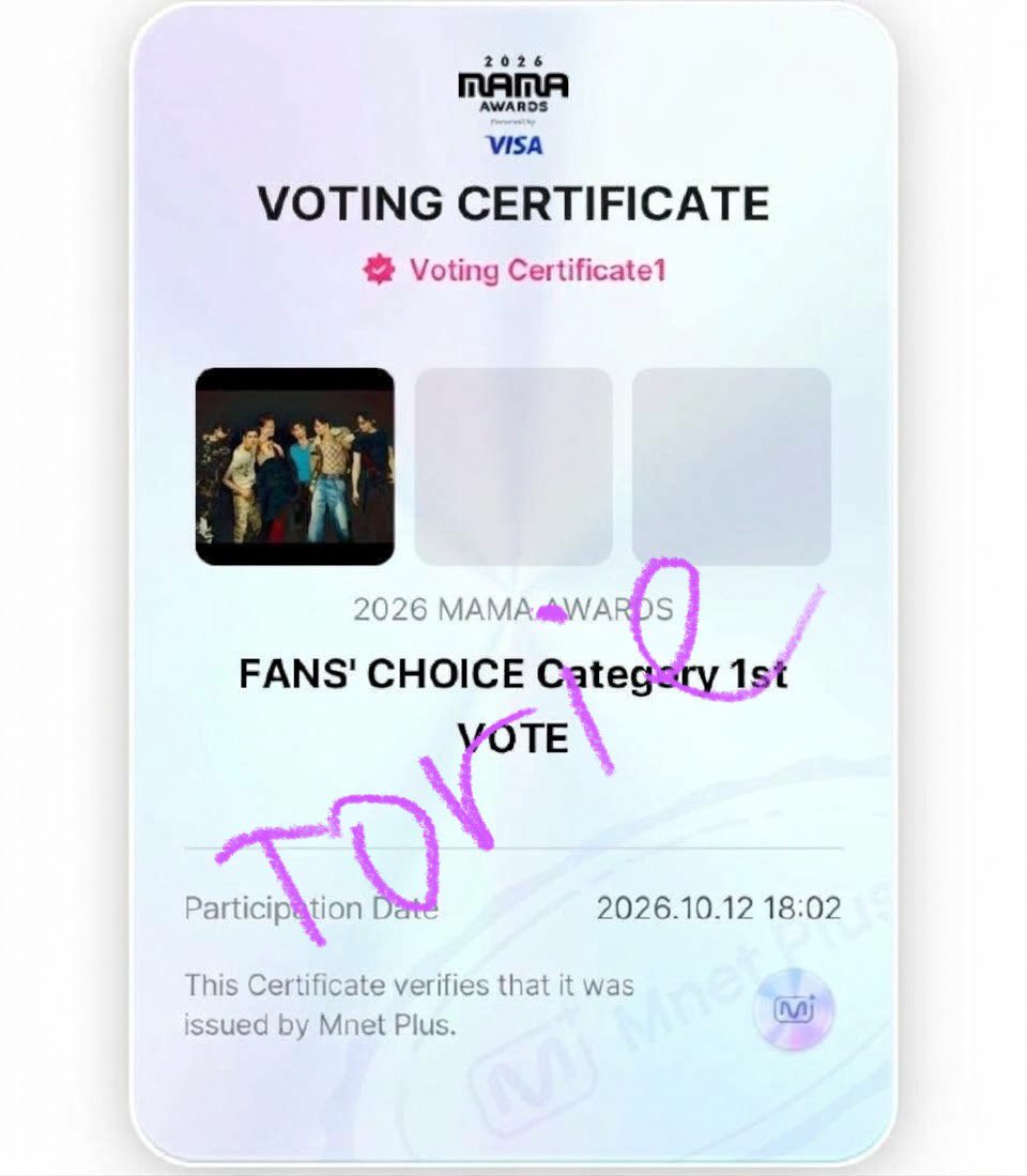 ToriPriz1009's tweet photo. ‼️‼️НОВЫЙ ДЕНЬ,ГОЛОСУЕМ‼️
I vote for #enhypen on #2026MAMAVOTE https://t.co/4GC18QTf33