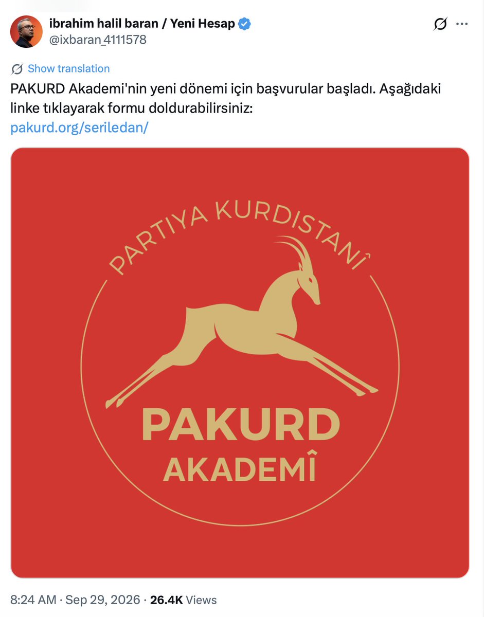 hesperewan__'s tweet photo. DİKKAT‼️  

Dijital Kürt korucuların "Akademi" adı altında hazırladıkları başvuru formu, tamamen kişilere dair istihbarati bilgi toplama, profil oluşturma ve eleman devşirme amaçlıdır.

Kürt gençleri dikkat etsin, bu çakalların tuzağına düşmesin! https://t.co/V3NAIoZ9F6
