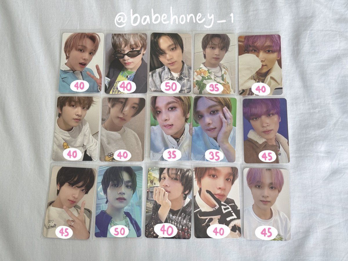 babehoney_1's tweet photo. ♡⃝︎ wts / พร้อมส่ง ♡⃝︎

⸝ ⸝  อินจุน เหรินจวิ้น แฮชาน
ราคาตามภาพ ดูเพิ่มเติมได้คับ ♥️

📮shipping 40฿ 💨
#ตลาดนัดnct #ตลาดนัดnctdream #ตลาดนัดอซท #ตลาดนัดอซทดรีม #ตลาดนัดnct127 https://t.co/s8MNY3jJxr