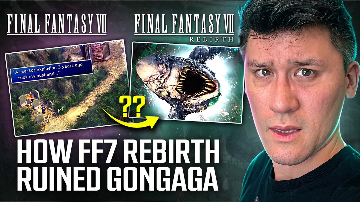 Sebbywebz's tweet photo. NEW FF7 REBIRTH SHOT-BY-SHOT COMPARISON 🔥

ME? GONGAGA 💩 

Video Link in Replies ⬇️ https://t.co/UiV7cKBrTy