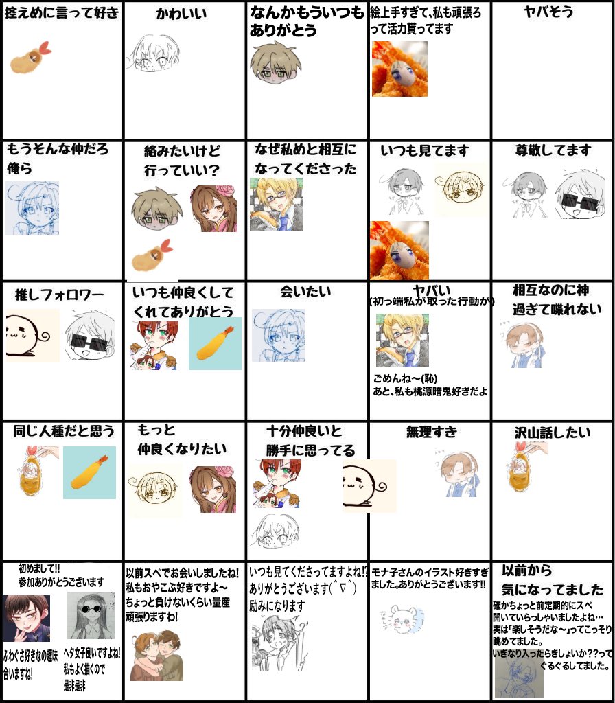 bitte222's tweet photo. #いいねした人を分類する 
ちょっとまだフライだけど、個性あるフライだから大丈夫なはず。
相互さんは２つにしてます！その他ご参加いただいた方はほぼ文章っすね。読みにくくてごめんなさい🙏
他の枠もアレンジしてます‼️
好き系は私が溶けながら絵好き〜って言ってるの想像して貰えば！ https://t.co/QqNKQPgw15